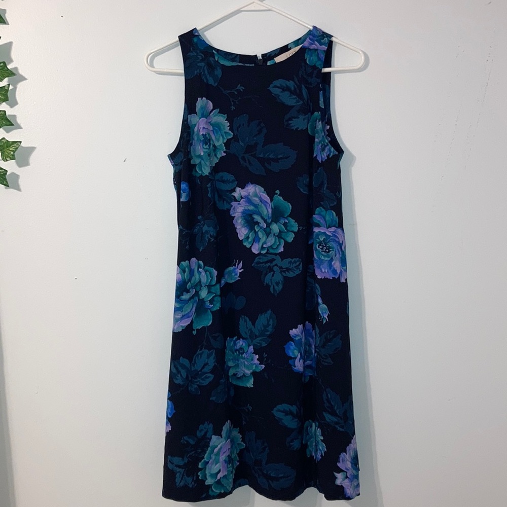 Ann Taylor LOFT | Sleeveless Floral Dress Size S